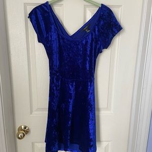 Blue Velvet Dress, BOGO!